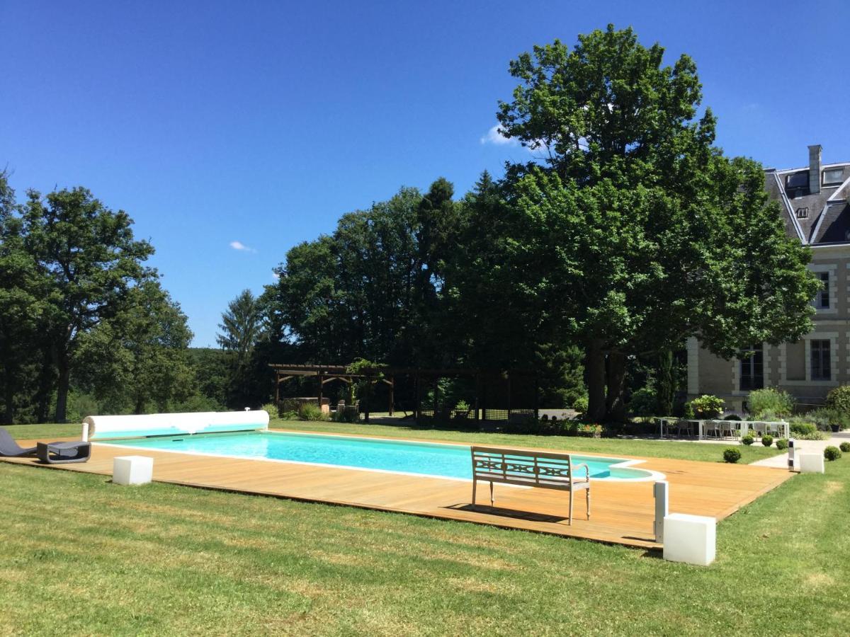 Chateau Des Essards Avec Piscine Et Jacuzzi Langeais Luaran gambar